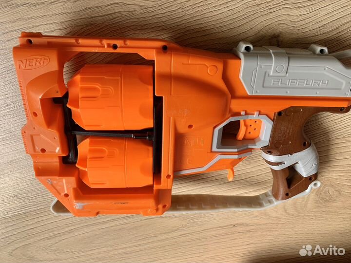 Nerf Пистолет автомат зомбострел