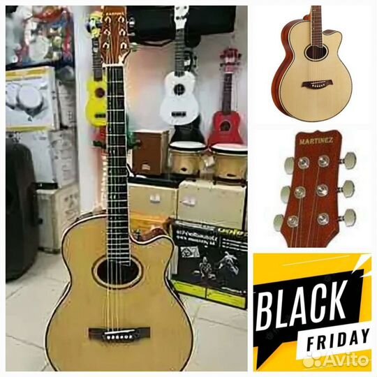 Гитара акустическая martinez W-02A
