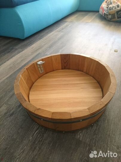 Зеркало ручной работы, бочка