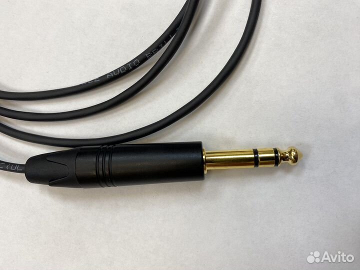 Кабель (переходник) jack 6.3 mm - jack 3,5 mm