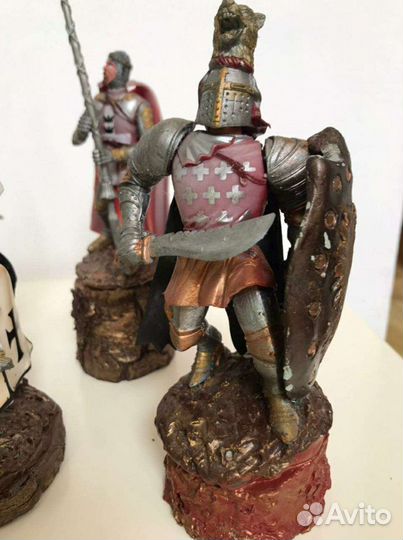 Солдатики рыцари пластик