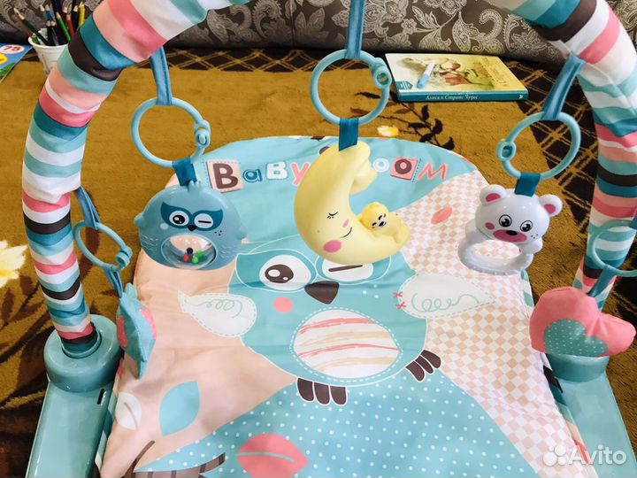 Игровой коврик с пианино