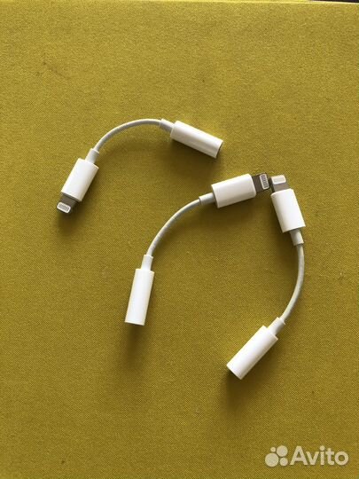 Переходник/адаптер Apple Lightning -mini jack 3,5