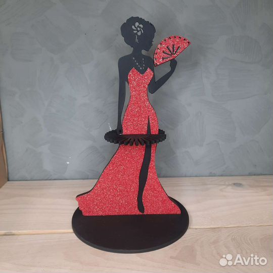 Салфетница деревянная