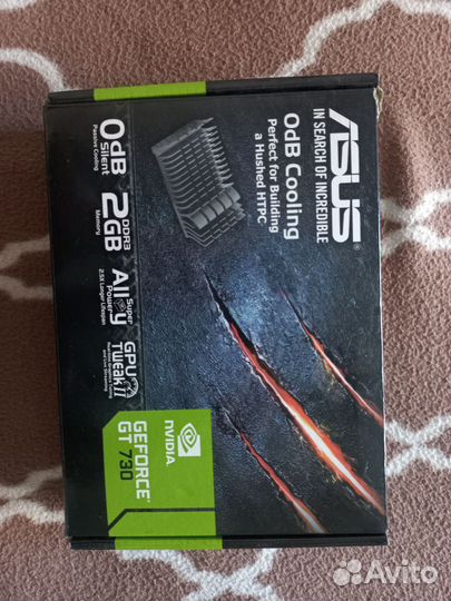 Видеокарта asus nvidia GeForce GT 730