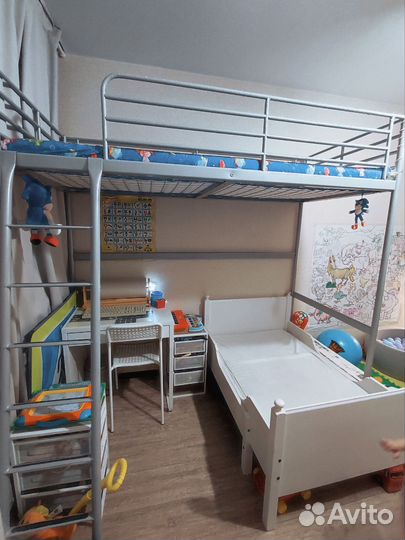 Детская кровать чердак IKEA