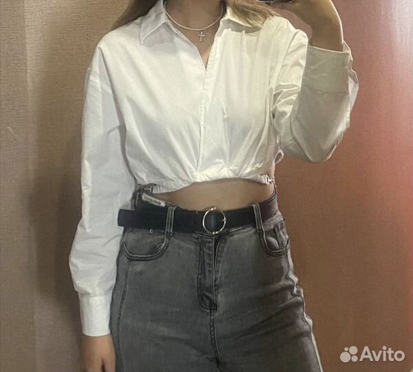 Укороченная блуза