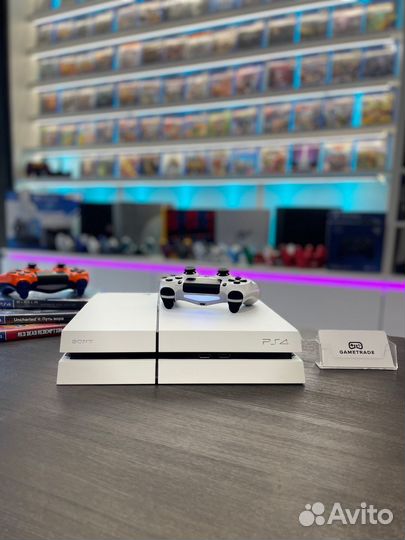 Sony playstation 4 fat 500 gb белая