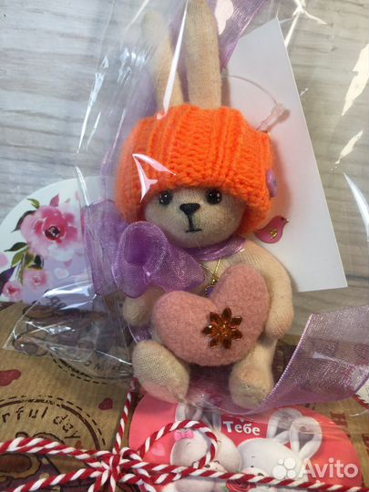 Фигурка кролика сувенир талисман
