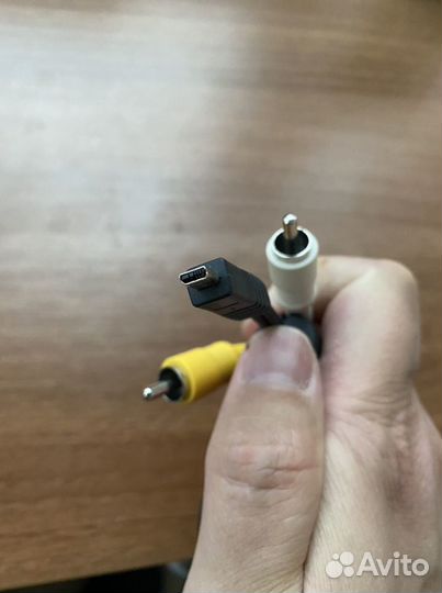 AV кабель для фотоаппаратов Sony, Nikon, Fujifilm