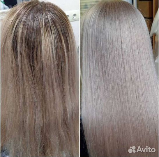 Окрашивание волос, стрижка