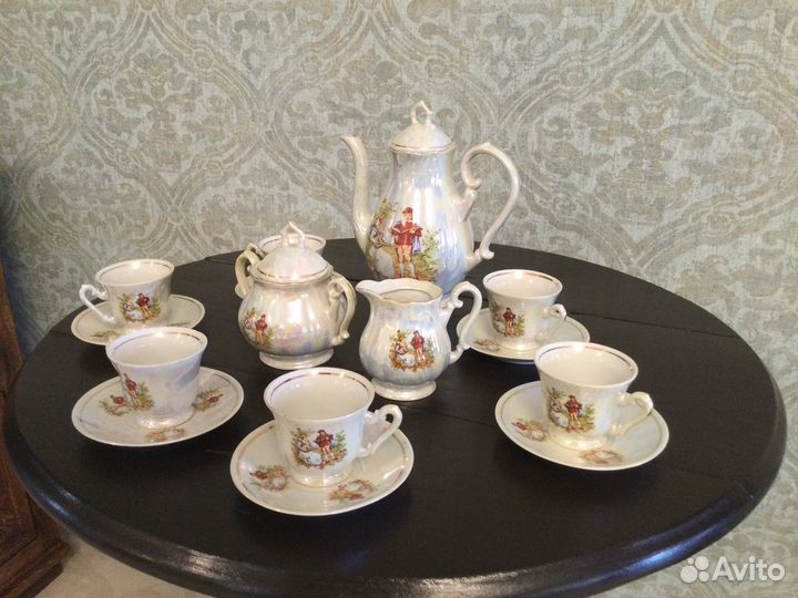 Сервиз кофейный (Мадонна, пастушка)