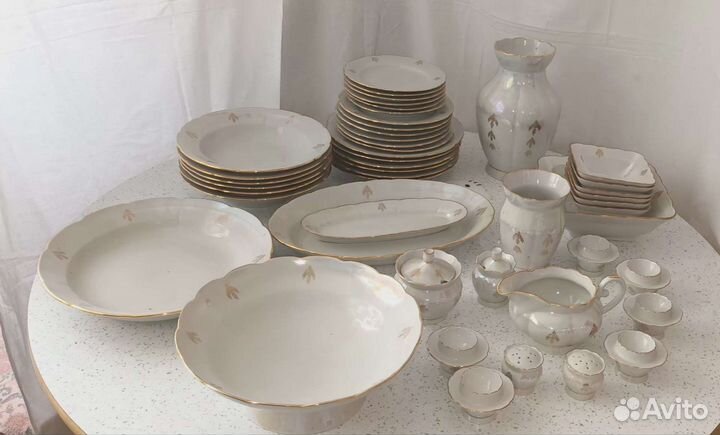 Столовые сервизы новые СССР Конец 80х г