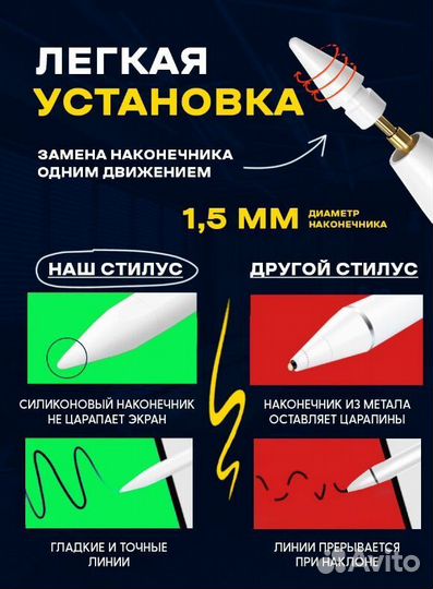 Стилус для телефона и планшета