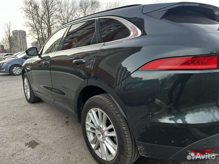 Jaguar F-Pace 2.0 AT, 2017, 71 000 км