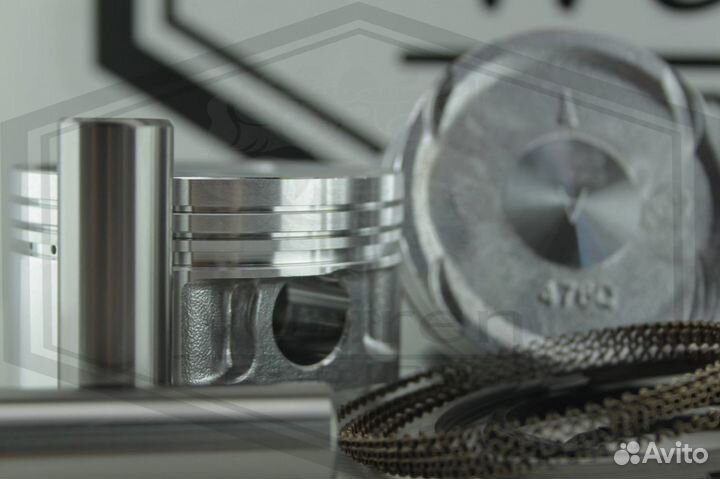 Поршень Byd F3 4g18 4g15s Комплект с кольцами