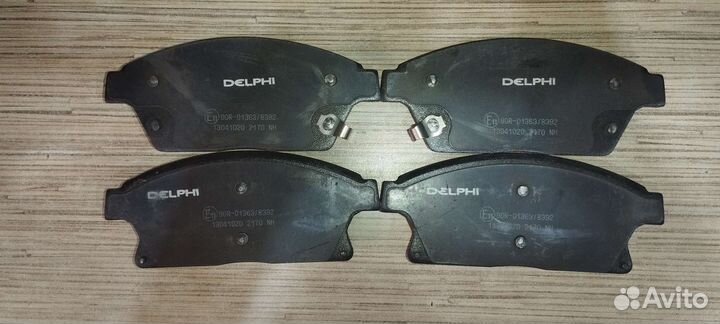 Передние тормозные колодки (дисковые) Opel, Chevro