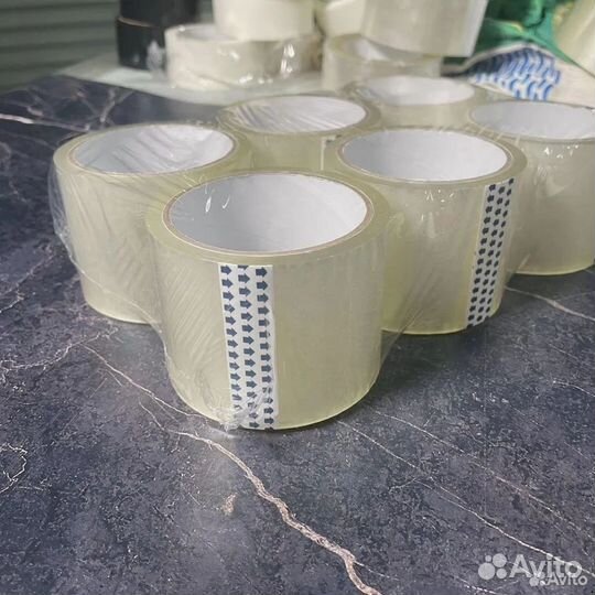 Скотч прозрачный 900 м 50 мкм