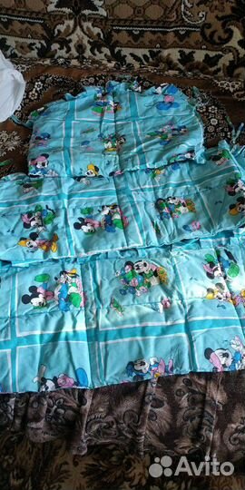 Бортики в кроватку