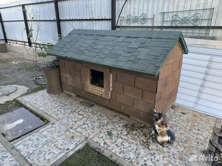 Будка для собаки утепленная