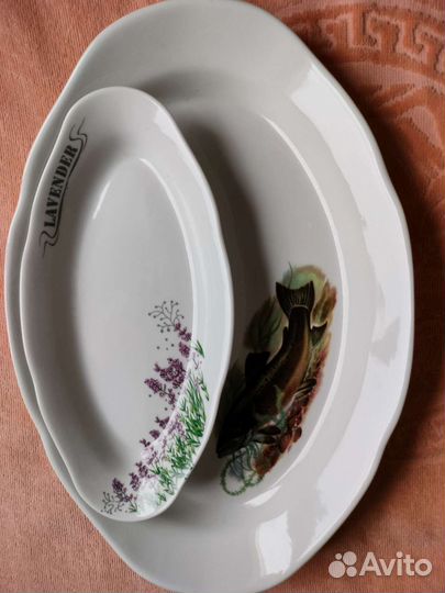 Блюдо овальное СССР