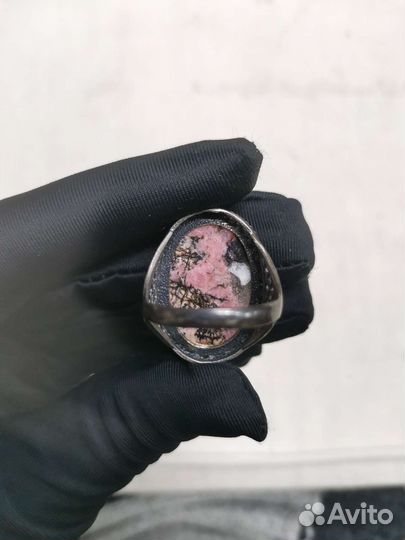 Кольцо старинное бижутерия до 1917г 19,5 мм (Ч)