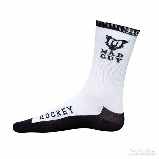 Носки MAD GUY Strike Regular р.38-40 (бело-черные)