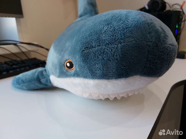 Акула мягкая игрушка