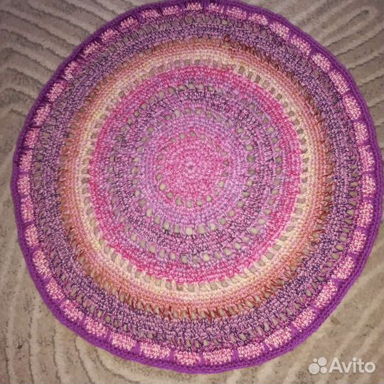 Коврики вязаные