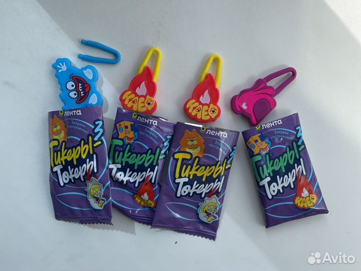 Лента Тикеры Токеры 3 + Дикси Клиперсы 30 шт