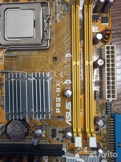 Материнская плата LGA 775 с процессор под DDR2