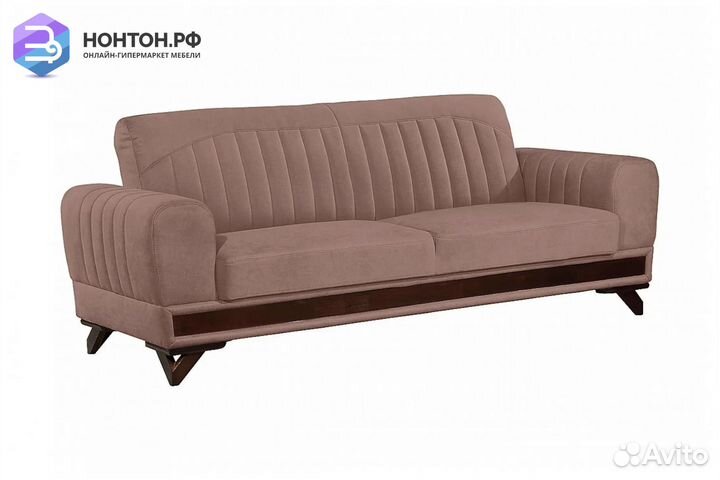 Диван книжка Тиффани светло-коричневый