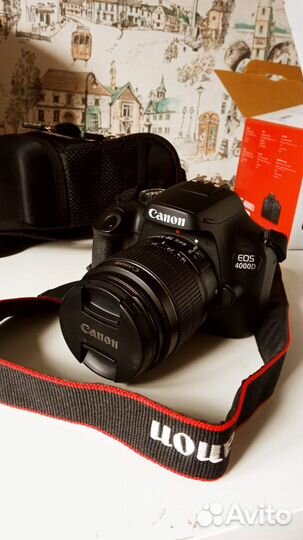 Зеркальный фотоаппарат canon EOS 4000D