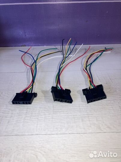 Штекр на плату заднего фоноря Форд Транзит