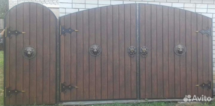 Ворота кованые