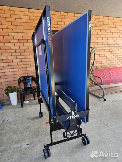 Теннисный стол stiga outdoor roller.Идеал