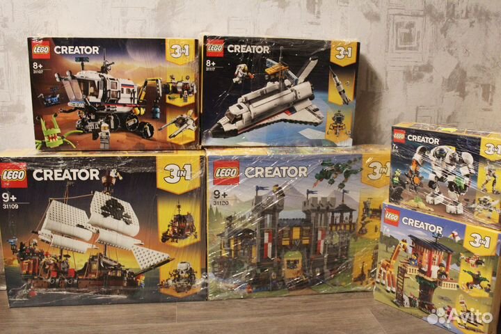 Оригинальные Наборы Lego Creator 3 в 1 Новые