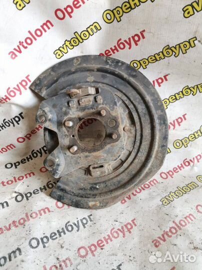 Щит тормозной задний Chery Indis