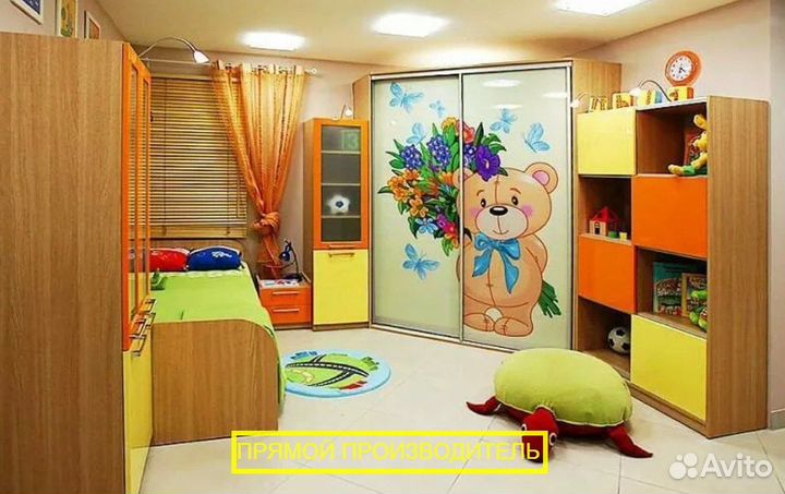 Шкаф детский индивидуальный подход