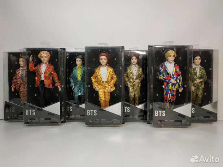 Куклы коллекционные BTS, Mattel, в коробках