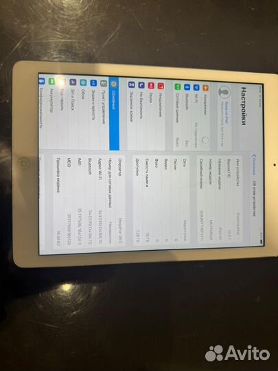 Планшет Apple iPad air 16gb wifi + Celluar (sim)