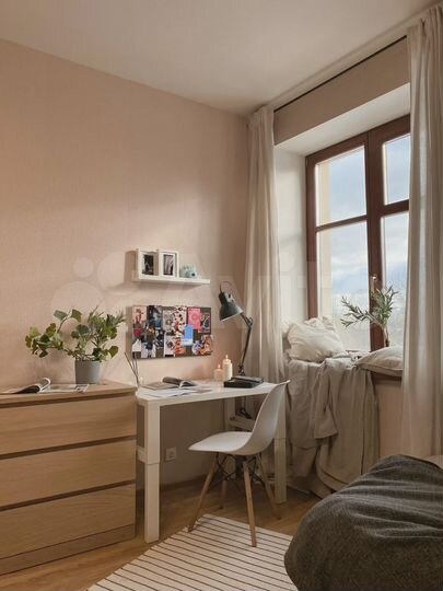 Комната 18 м² в 3-к., 4/6 эт.