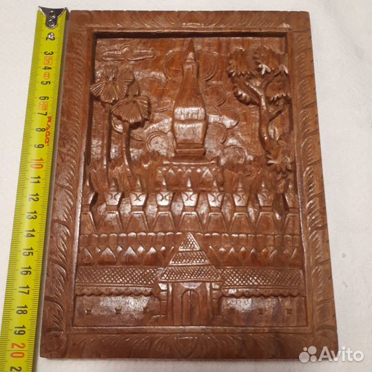 Плакетка Пано папьемаше:лаос,китай,Вьетнам