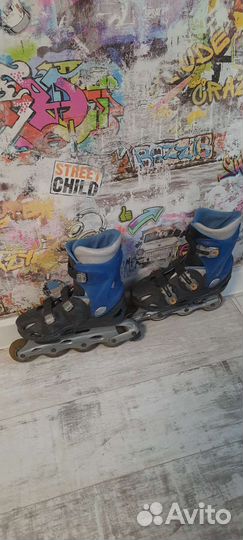 Роликовые коньки раздвижные