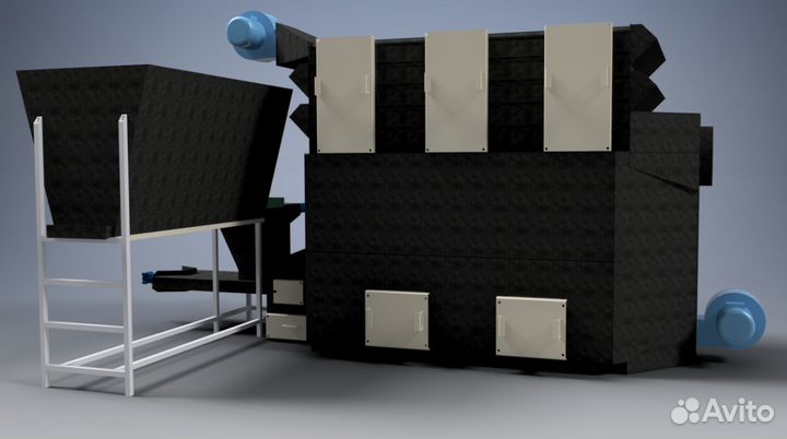 Теплогенератор GRV 1200 - 1500 кВт