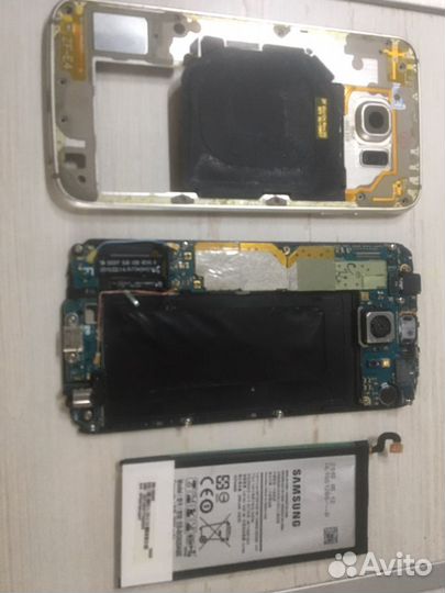 Телефон Samsung S6 запчасти