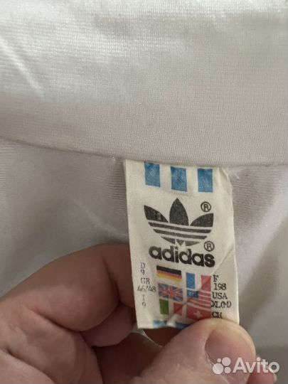 Олимпийка adidas мишень яблоко 90х винтаж