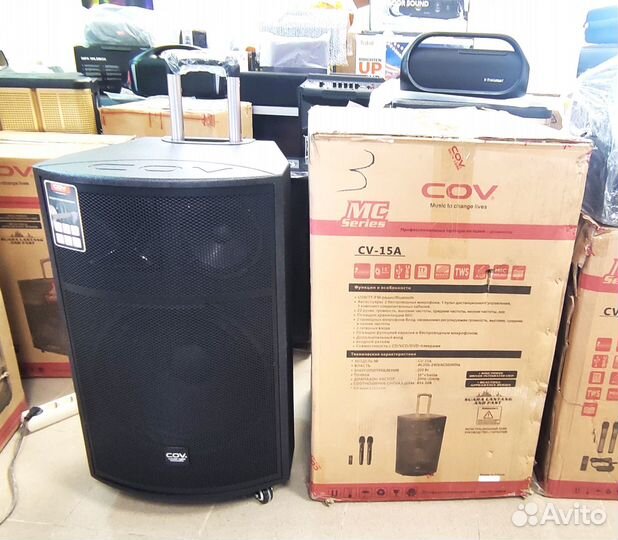 COV 15A 200W Профессиональная колонка