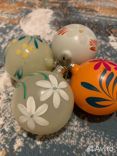 Елочные игрушки 90-е гг