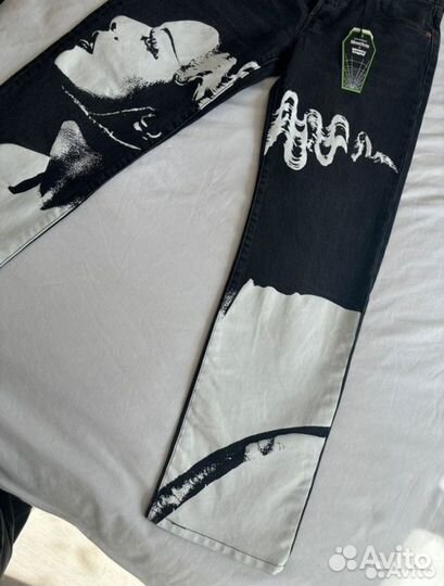 Джинсы levis черные